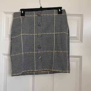 Plaid skirt
